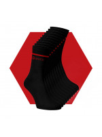 Ponožky Basic Black and Red Wantee 10-pack