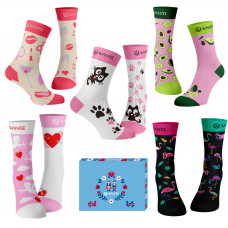 Ponožky Dámský Klub Wantee 5-pack dárkový box