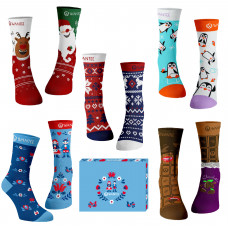 Ponožky Vánoční dárek pro ženu Wantee 5-pack