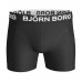 Pánské boxerky Björn Borg Solid Cotton Stretch 2-pack-bílé a černé