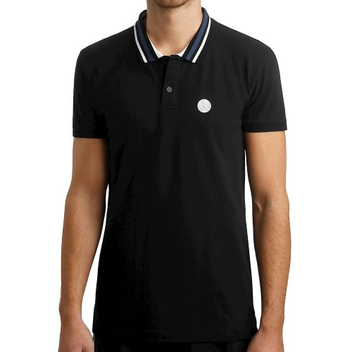 Tričko Björn Borg Signature 78 Polo černé Tričko Björn Borg Signature 78 Polo černé