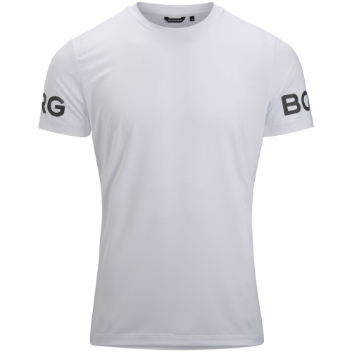 Tričko Björn Borg Tee Brilliant White bílé Tričko Björn Borg Tee Brilliant White bílé