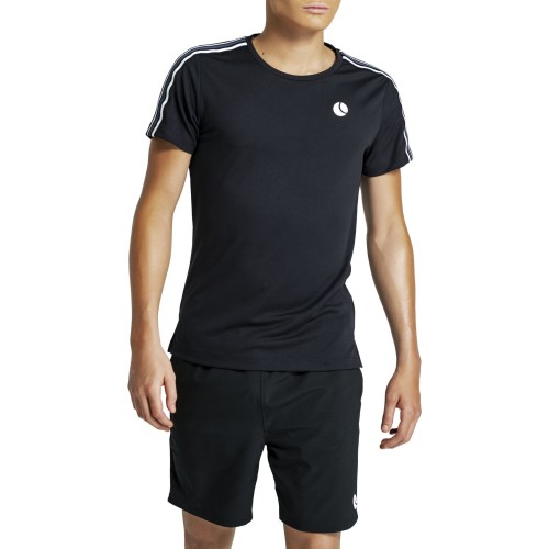 Tričko Björn Borg Tomlin Tee Black Beauty černé Tričko Björn Borg Tomlin Tee Black Beauty černé