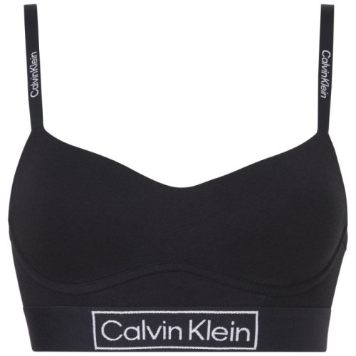 Dámská podprsenka Calvin Klein Reimagined Heritage-LGHT Lined Bralette černá