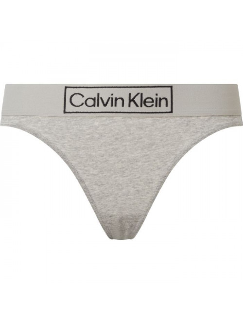 Dámské kalhotky Calvin Klein Reimagined Heritage Bikini šedé