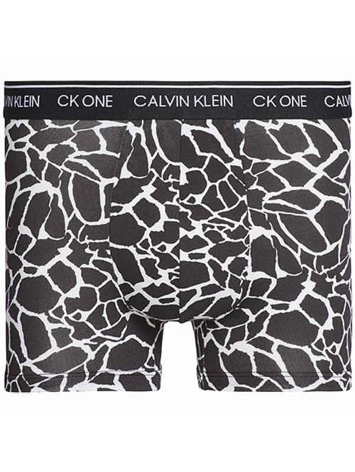 Pánské boxerky Calvin Klein CK One Animal černé