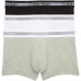 Pánské boxerky Calvin Klein Cooling Trunk bílé, šedé, černé 3-pack