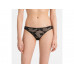 Dámské kalhotky Calvin Klein Lily Lace bikini krajkové černé