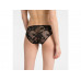 Dámské kalhotky Calvin Klein Lily Lace bikini krajkové černé