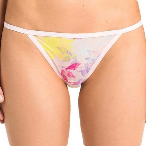 Dámské kalhotky Calvin Klein Transparent Floral Bikini