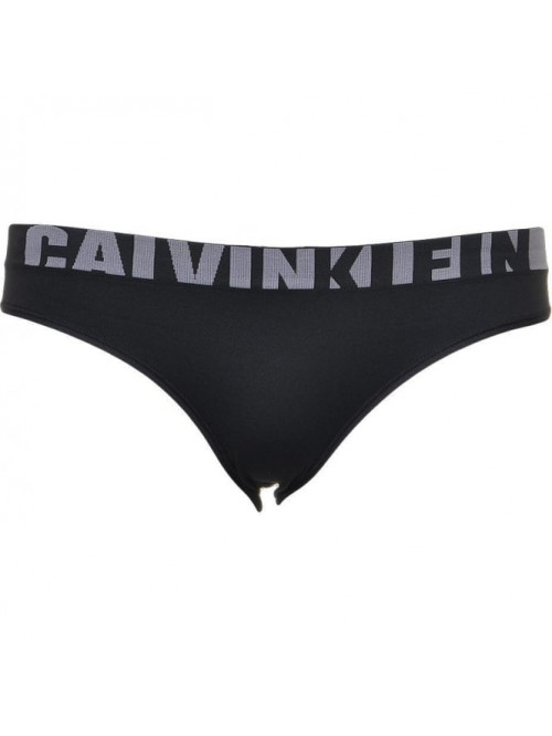 Dámské kalhotky Calvin Klein Seamless Logo Bikini černé