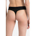 Dámská tanga Calvin Klein Bold Accent černé