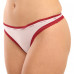 Dámská tanga Calvin Klein Bottoms up Refresh Thong černé, bílé, červené 3-pack