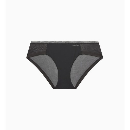 Dámske kalhotky Calvin Klein Sculpted Mesh Bikini černé Dámske kalhotky Calvin Klein Sculpted Mesh Bikini černé