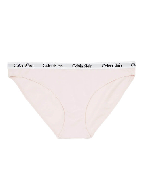 Dámské kalhotky Calvin Klein Carousel Stretch Cotton Classic Bikini Brief růžové