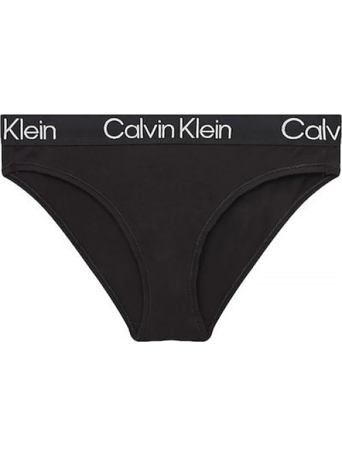 Dámské kalhotky Calvin Klein Structure Cotton Cheeky Bikini černé