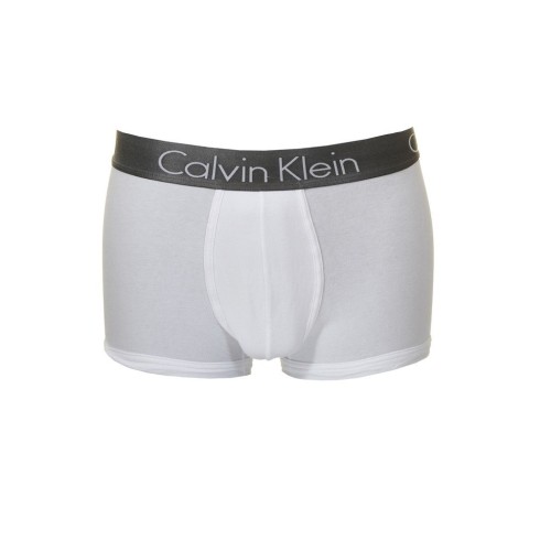 Pánské boxerky Calvin Klein Zinc Cotton bílé
