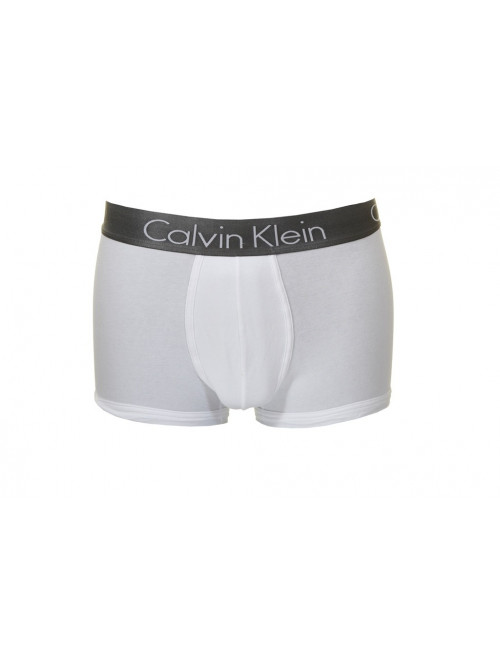 Pánské boxerky Calvin Klein Zinc Cotton bílé