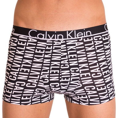 Pánské boxerky Calvin Klein Print čierne