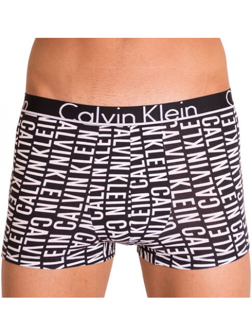Pánské boxerky Calvin Klein Print čierne