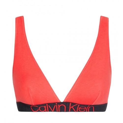 Dámská podprsenka Calvin Klein Unlined Triangle červená