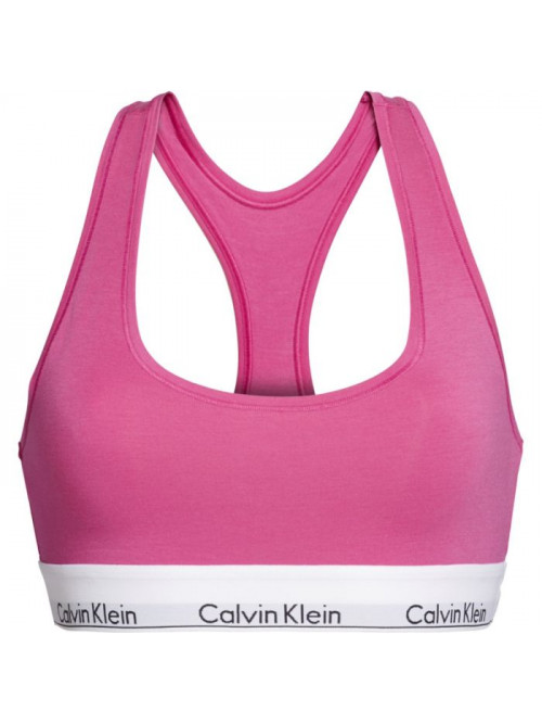 Dámská sportovní podprsenka Calvin Klein Unlined Bralette růžová