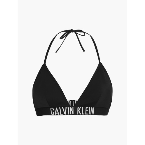 Dámské Plavky Triangle Bikini Top Calvin Klein Intense Power černý