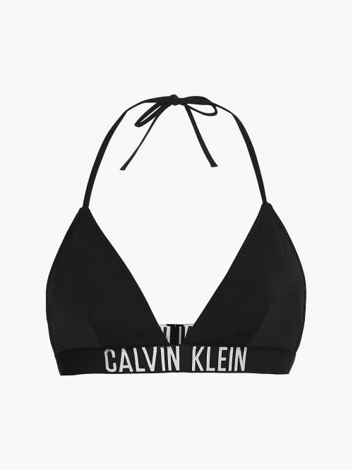 Dámské Plavky Triangle Bikini Top Calvin Klein Intense Power černý