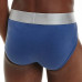 Pánské slipy Calvin Klein Cotton Stretch 3-pack červené, modré, šedé