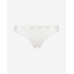 Dámské tanga Calvin Klein s krajkou černé, bílé, béžové 3-pack