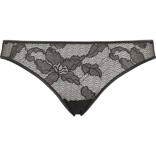 Dámské kalhotky Calvin Klein Lily Lace bikini krajkové černé