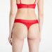 Dámská tanga Calvin Klein Monolight CTN Holiday-Thong červené