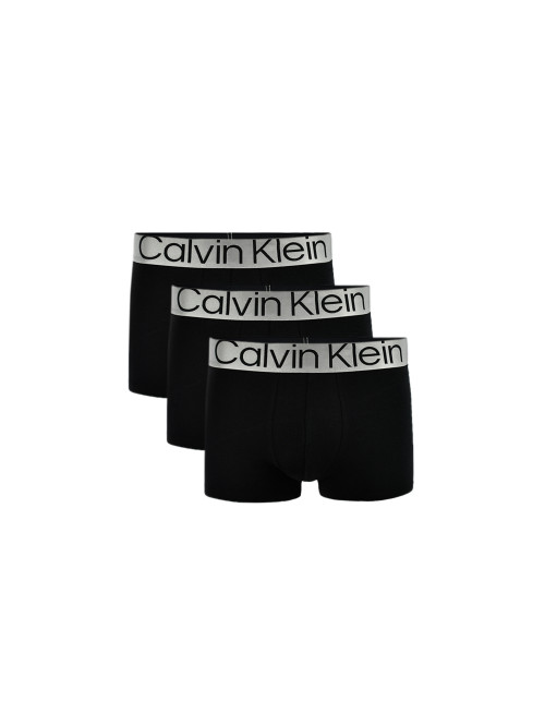 Pánské boxerky Calvin Klein CKR Steel Cotton-Trunk černé 3-pack