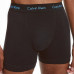 Pánské boxerky Calvin Klein Cotton Stretch černo - modré, zelené, fialové 3-pack