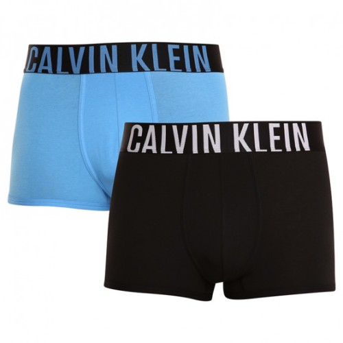Pánské boxerky Calvin Klein Intense Power CTN Trunk černé, modré 2-pack