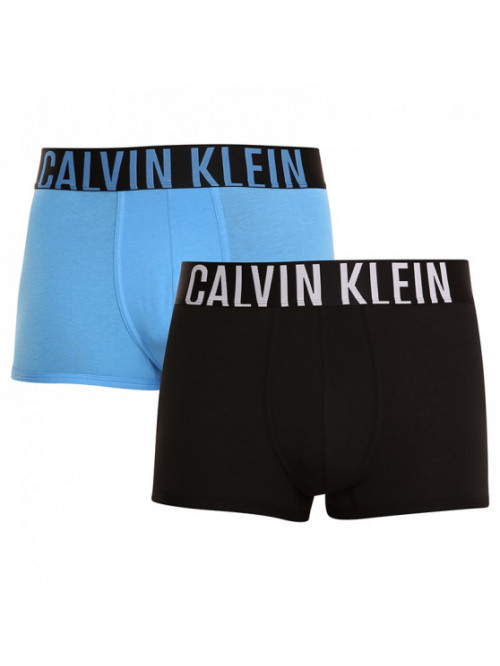 Pánské boxerky Calvin Klein Intense Power CTN Trunk černé, modré 2-pack