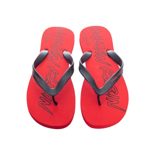 Pánské žabky Calvin Klein Risk Red červené