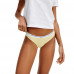 Dámská tanga Tommy Hilfiger Polka Dot Thongs 3-pack červené, růžové, žluté proužkované