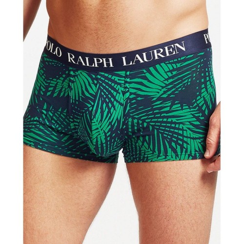 Pánské boxerky Polo Ralph Lauren Classic Trunk Palm Print English zelené Pánské boxerky Polo Ralph Lauren Classic Trunk Palm Print English zelené