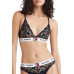 Dámská podprsenka Tommy Hilfiger 85 Star Lace-Triangle Bra Navy