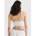 Dámská podprsenka Tommy Hilfiger Eyelet-Triangle Bra ivory