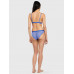 Dámská podprsenka Tommy Hilfiger Original Lace-Unlined Lace Triangle Print modrá