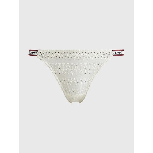 Dámské kalhotky Tommy Hilfiger Eyelet-Brazilian ivory