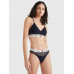 Dámská tanga Tommy Hilfiger 85 Star Lace-Thong Navy