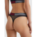 Dámská tanga Tommy Hilfiger Flex-Thong Navy