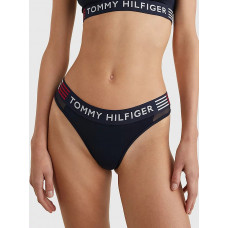 Dámská tanga Tommy Hilfiger Flex-Thong Navy