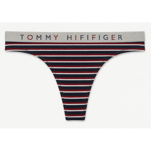 Dámská tanga Tommy Hilfiger Thong Stripe Coordinate Panty