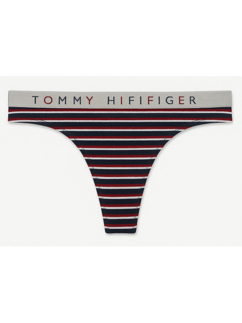 Dámská tanga Tommy Hilfiger Thong Stripe Coordinate Panty
