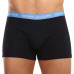 Pánské boxerky Tommy Hilfiger Recycled Essentials Trunk tmavomodré s barevnými pásy 3-pack
