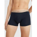 Pánské boxerky Tommy Hilfiger Recycled Essentials Trunk WB černé s barevnými pásy 3-pack